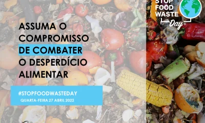 Abril: Mês do Stop Food Waste Day